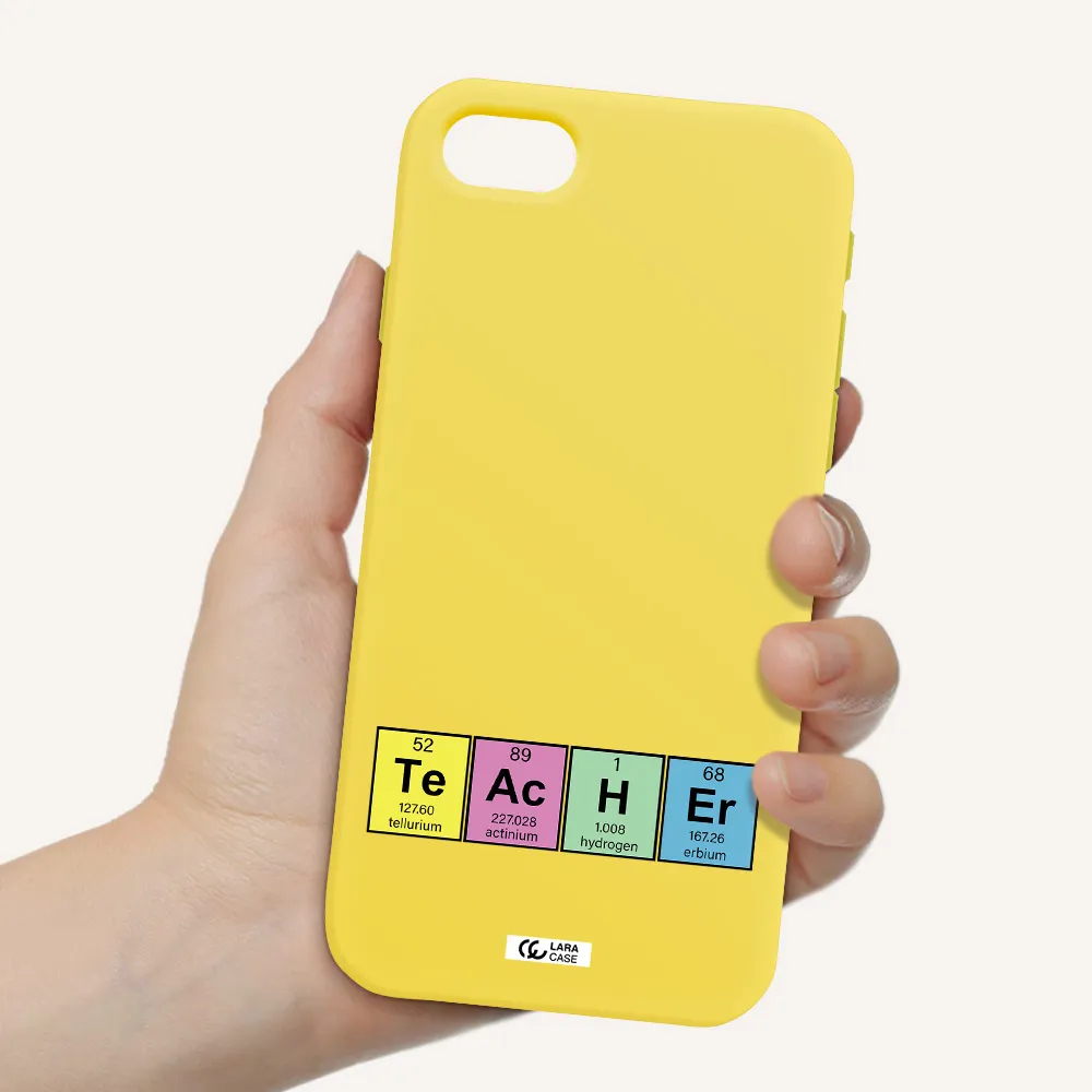 a screenshot of a cell phone Apple iPhone se 2020 Silicone canary yellow Case