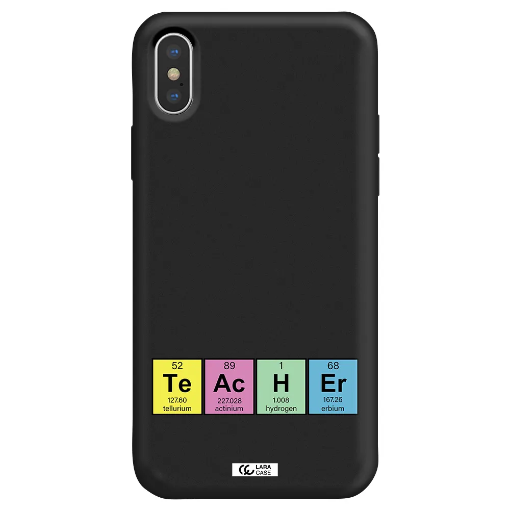 a screenshot of a cell phone Apple iPhone X Silicone black Case