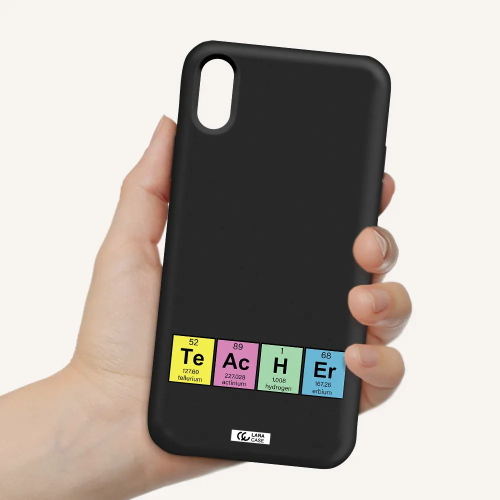 a screenshot of a cell phone Apple iPhone X Silicone black Case