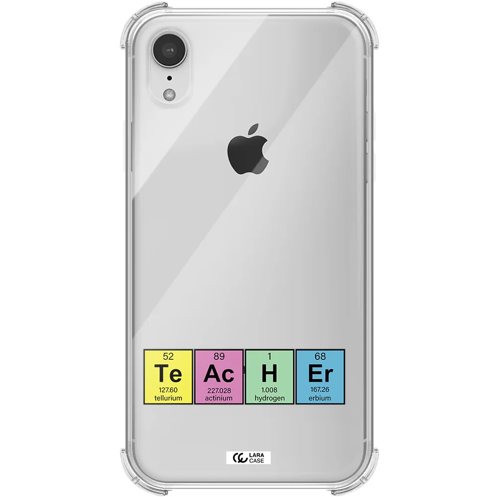 a screenshot of a cell phone Apple iPhone XR Clear PC Case