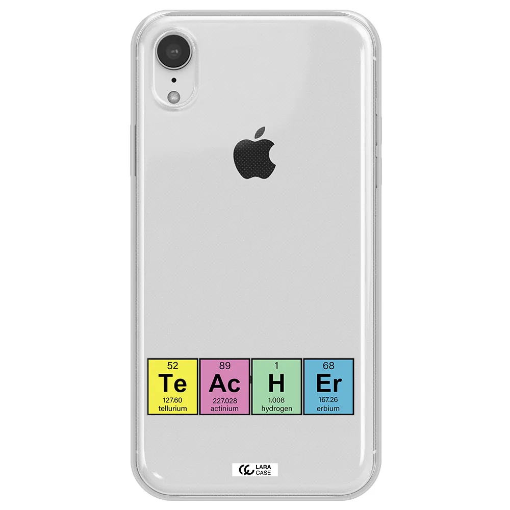 a screenshot of a cell phone Apple iPhone XR Clear TPU Case