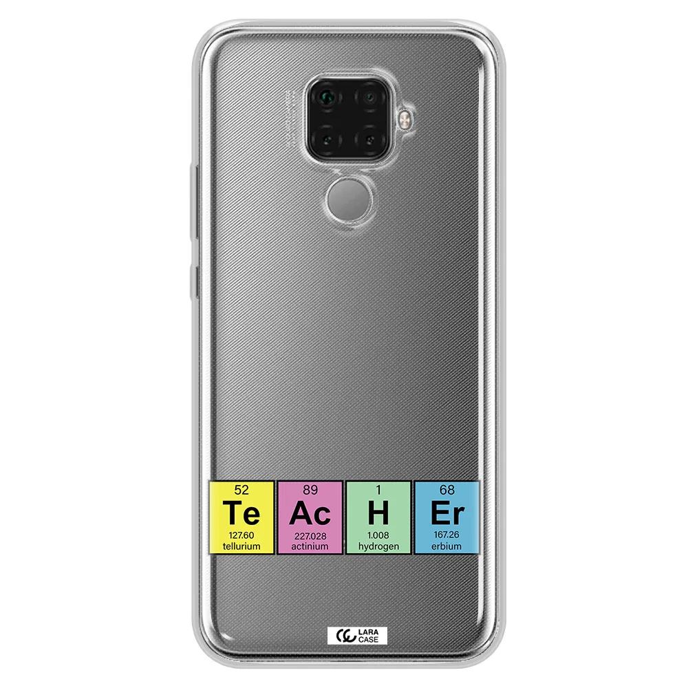 a screenshot of a cell phone Huawei Mate 30 Lite Clear TPU Case