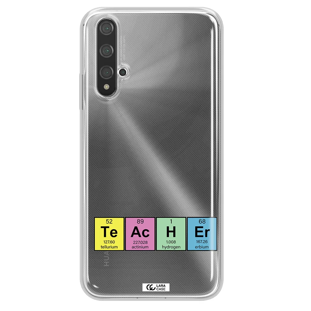 a screenshot of a cell phone Huawei Nova 5t Clear TPU Case