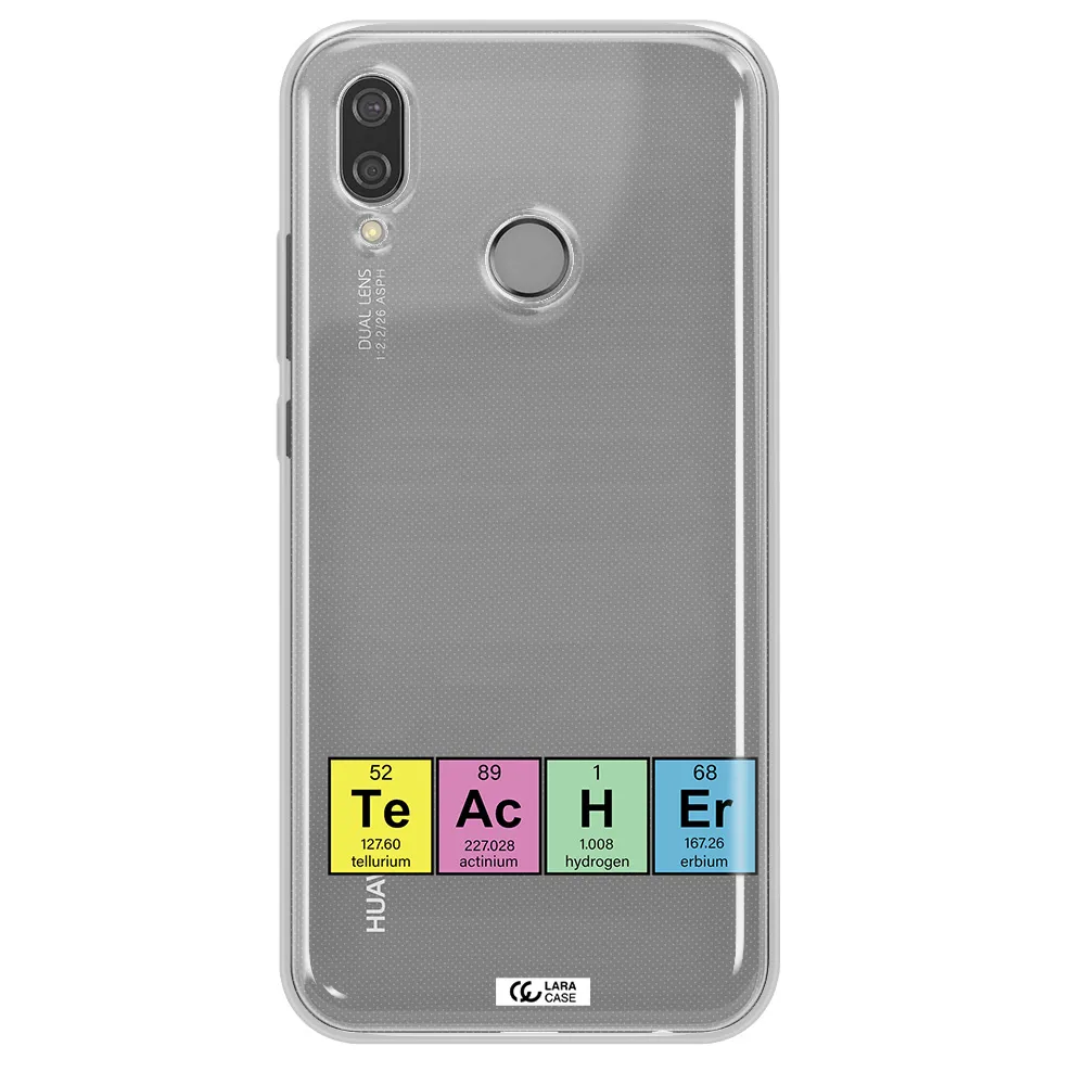 a screenshot of a cell phone Huawei P20 Lite Clear TPU Case