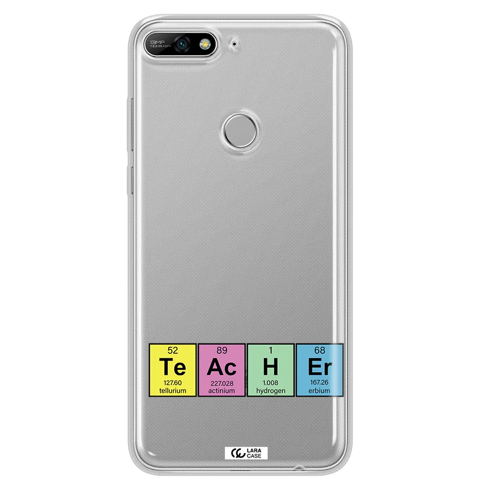 a screenshot of a cell phone Huawei Y7 2018 Clear TPU Case