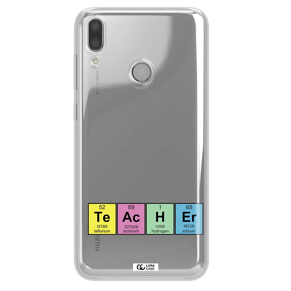 a screenshot of a cell phone Huawei Y9 2019 Clear TPU Case