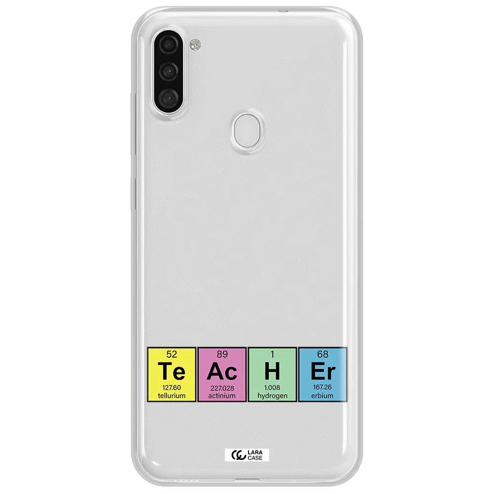 a screenshot of a cell phone Samsung A11 Clear TPU Case