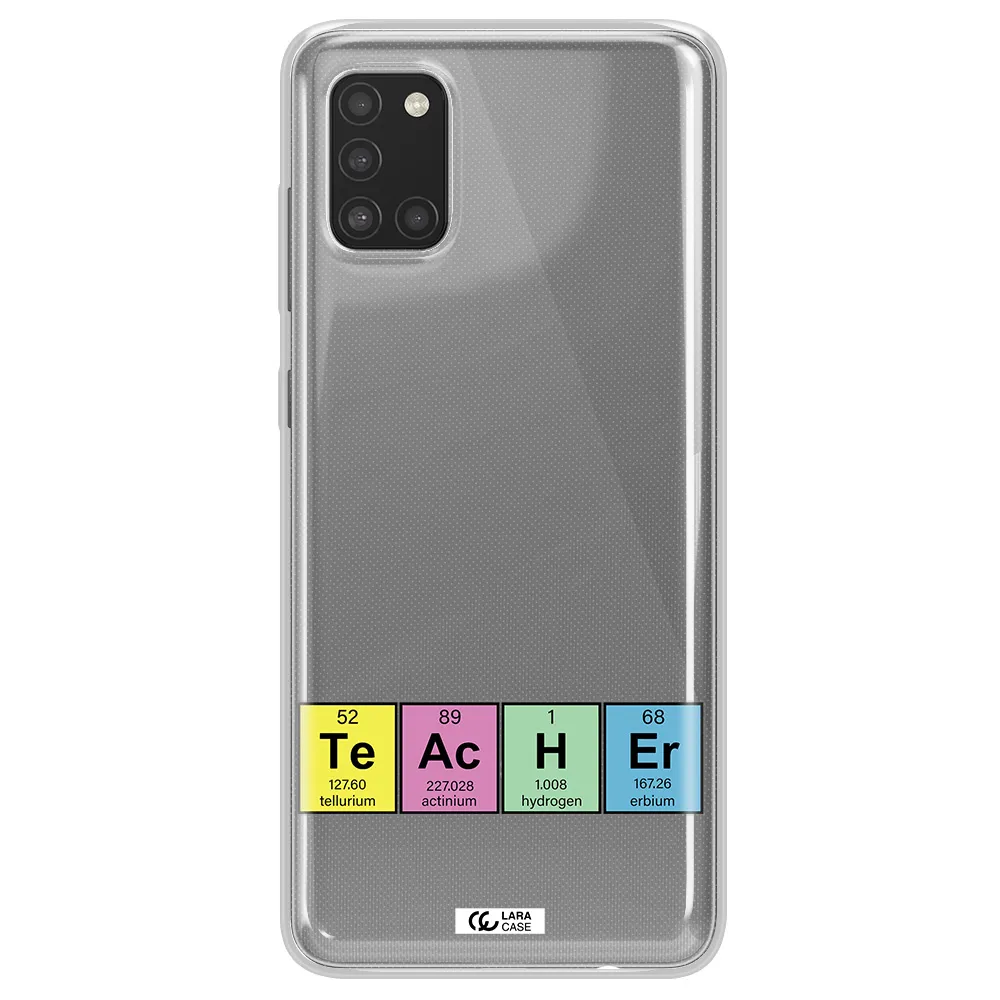 a screenshot of a cell phone Samsung A31 Clear TPU Case