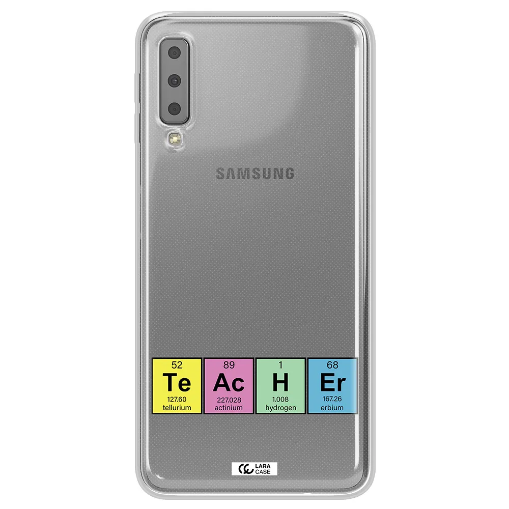a screenshot of a cell phone Samsung A7 2018 Clear TPU Case