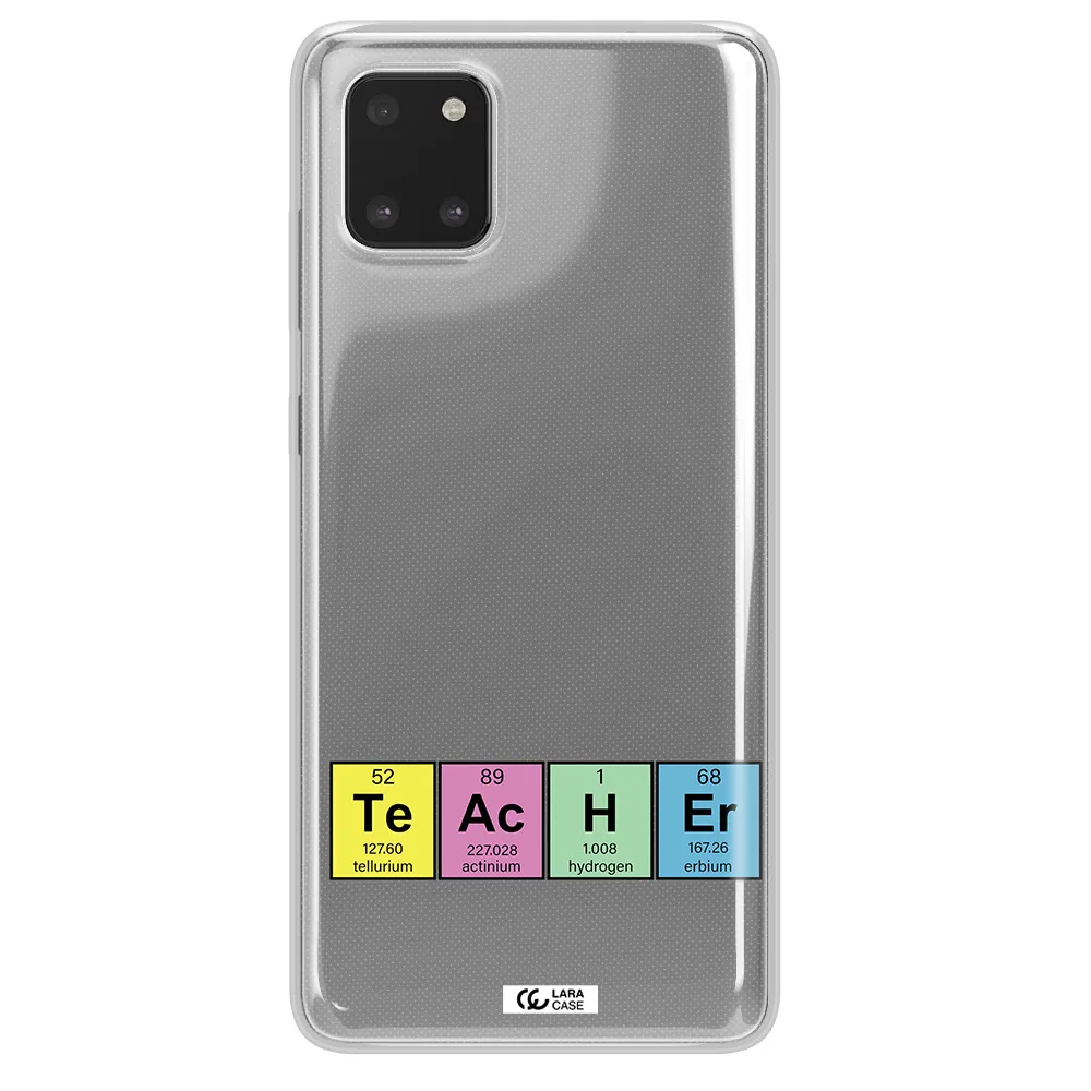a screenshot of a cell phone Samsung A81 Clear TPU Case