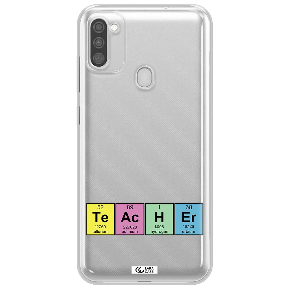 a screenshot of a cell phone Samsung M11 Clear TPU Case