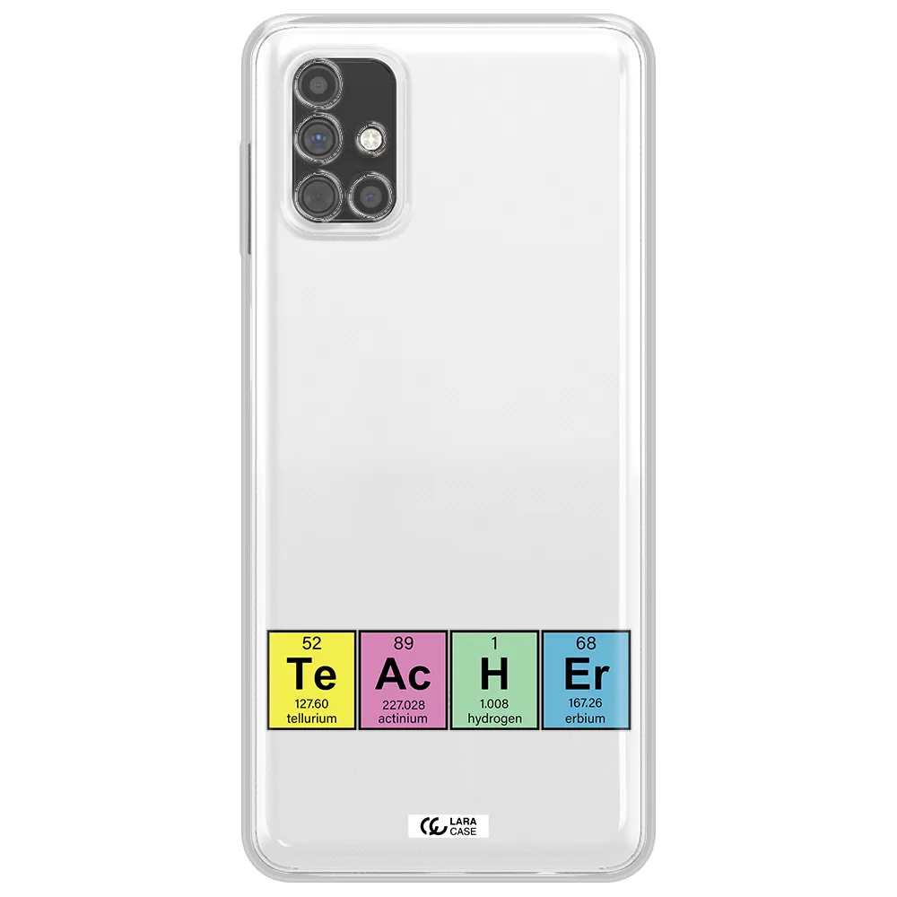 a screenshot of a cell phone Samsung M51 Clear TPU Case