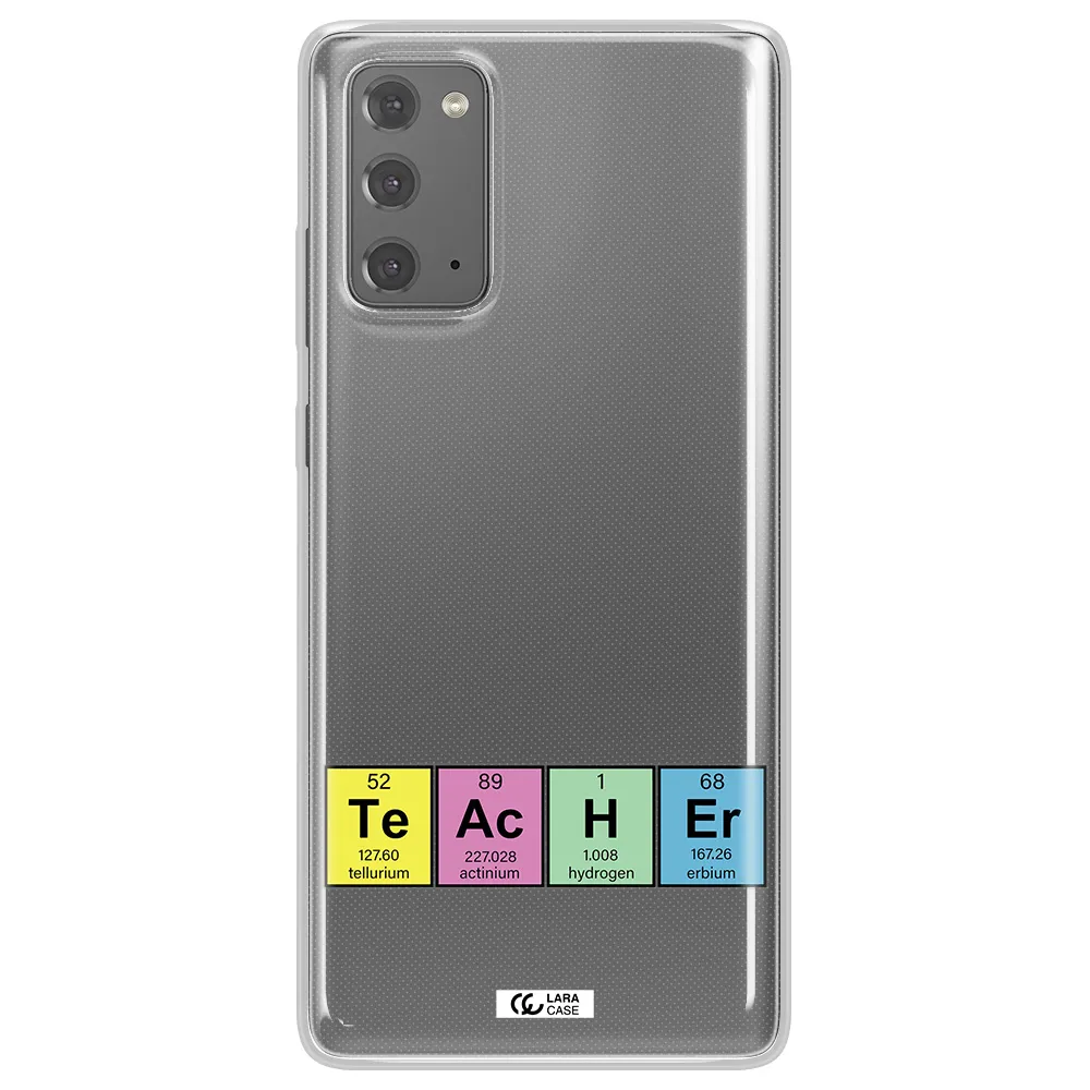 a screenshot of a cell phone Samsung Note 20 Clear TPU Case
