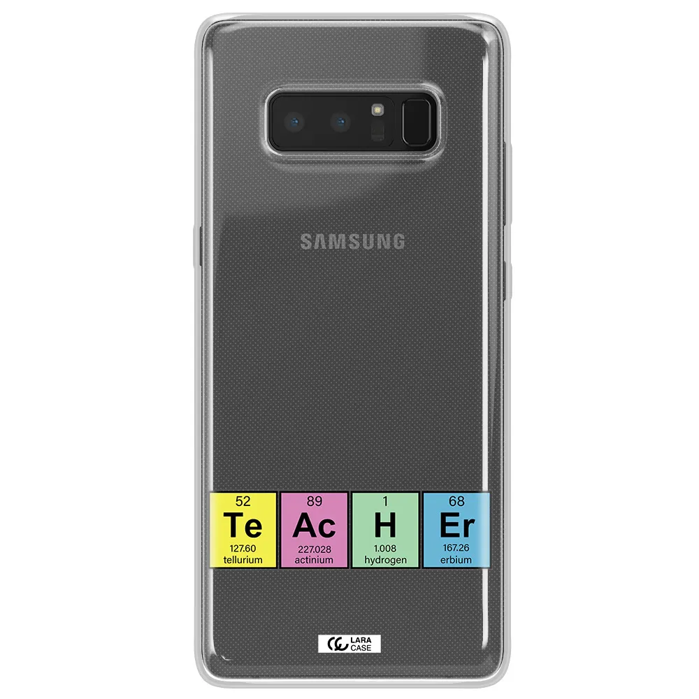 a screenshot of a cell phone Samsung Note 8 Clear TPU Case