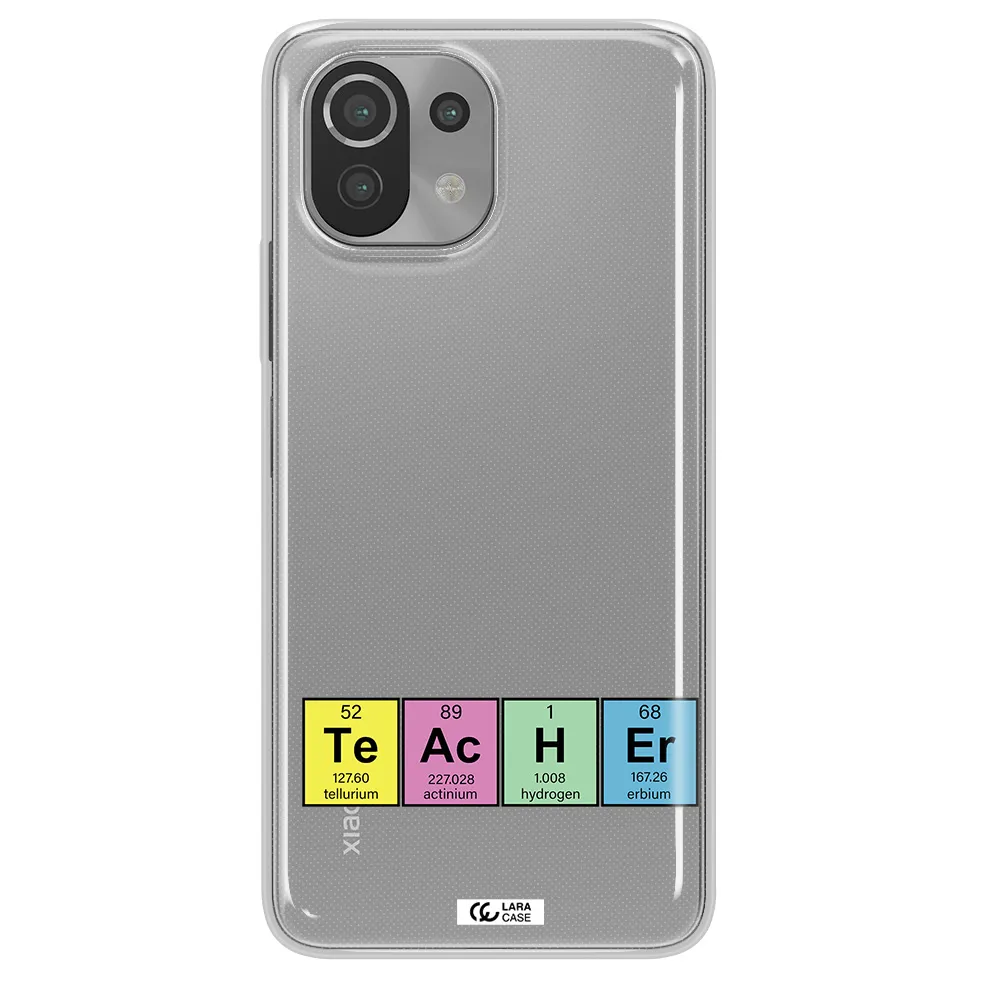 a screenshot of a cell phone Xiaomi Mi 11 Lite Clear TPU Case
