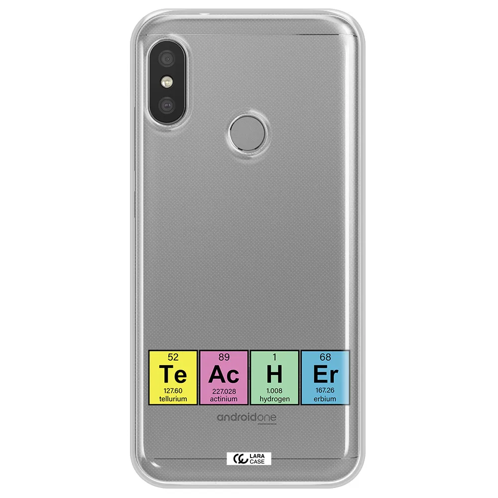 a screenshot of a cell phone Xiaomi Redmi 6 Pro Clear TPU Case
