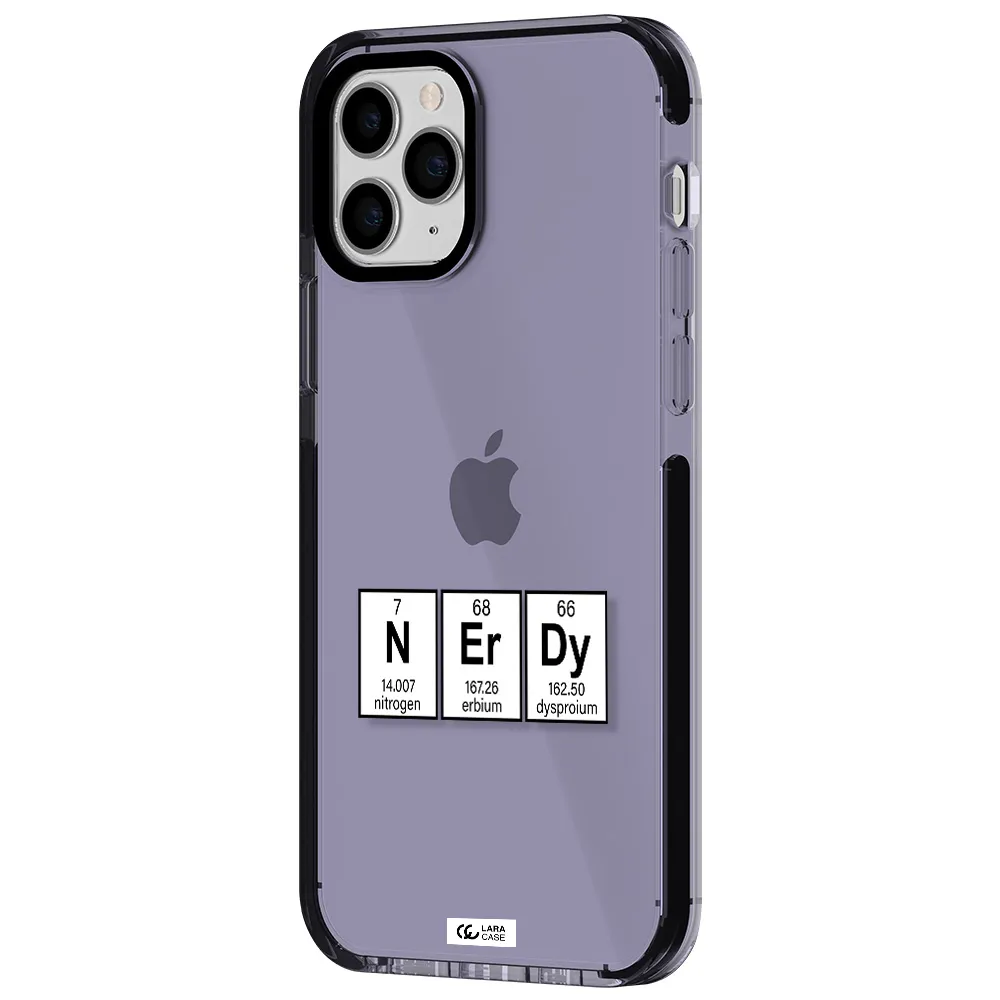 a group of periodic table symbols Apple iPhone 11 pro max impact Lilac Case