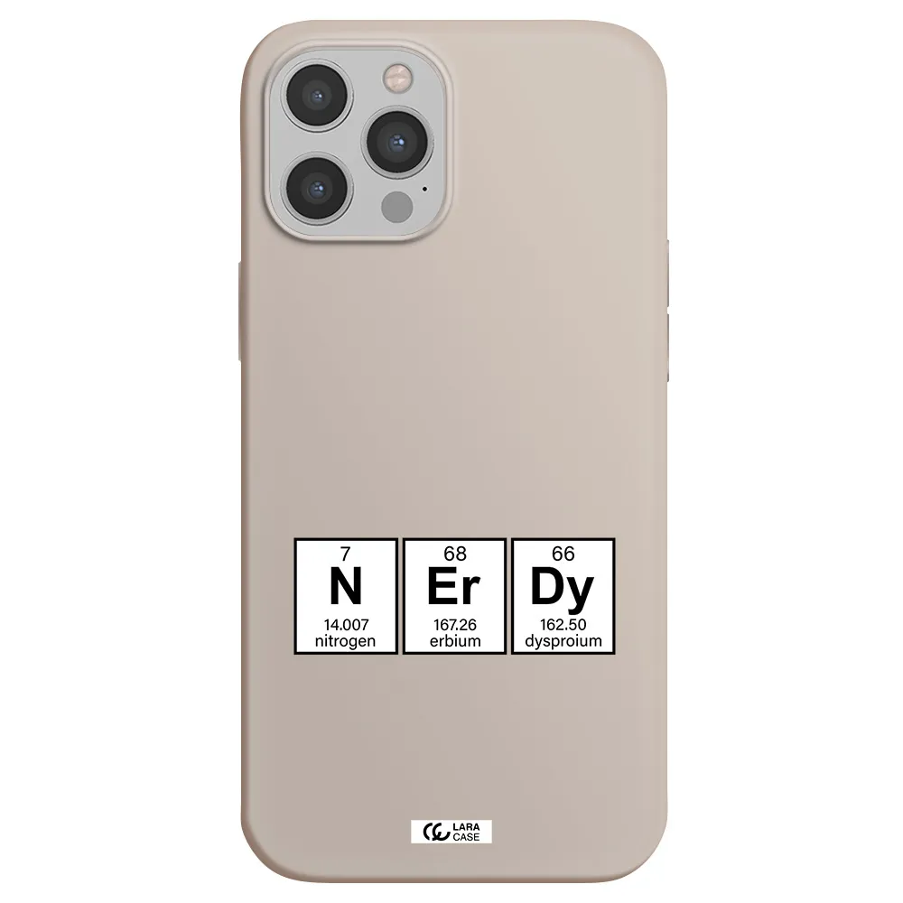 a group of periodic table symbols Apple iPhone 12 pro Silicone Stone Case