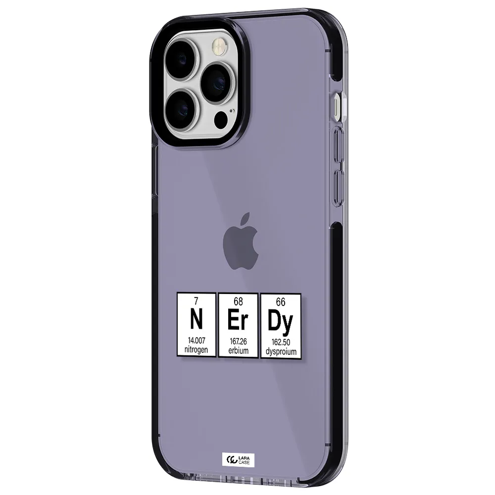 a group of periodic table symbols Apple iPhone 13 Pro Max impact Lilac Case