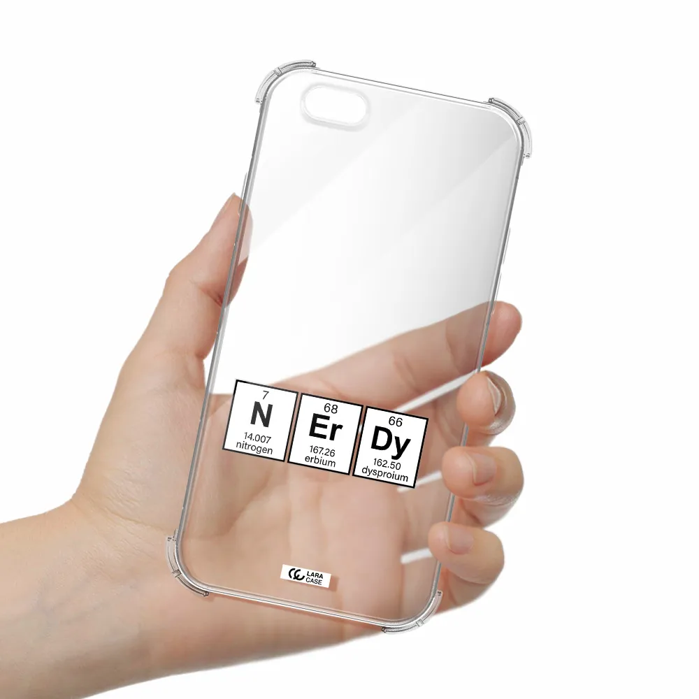 a group of periodic table symbols Apple iPhone 6 Clear PC Case