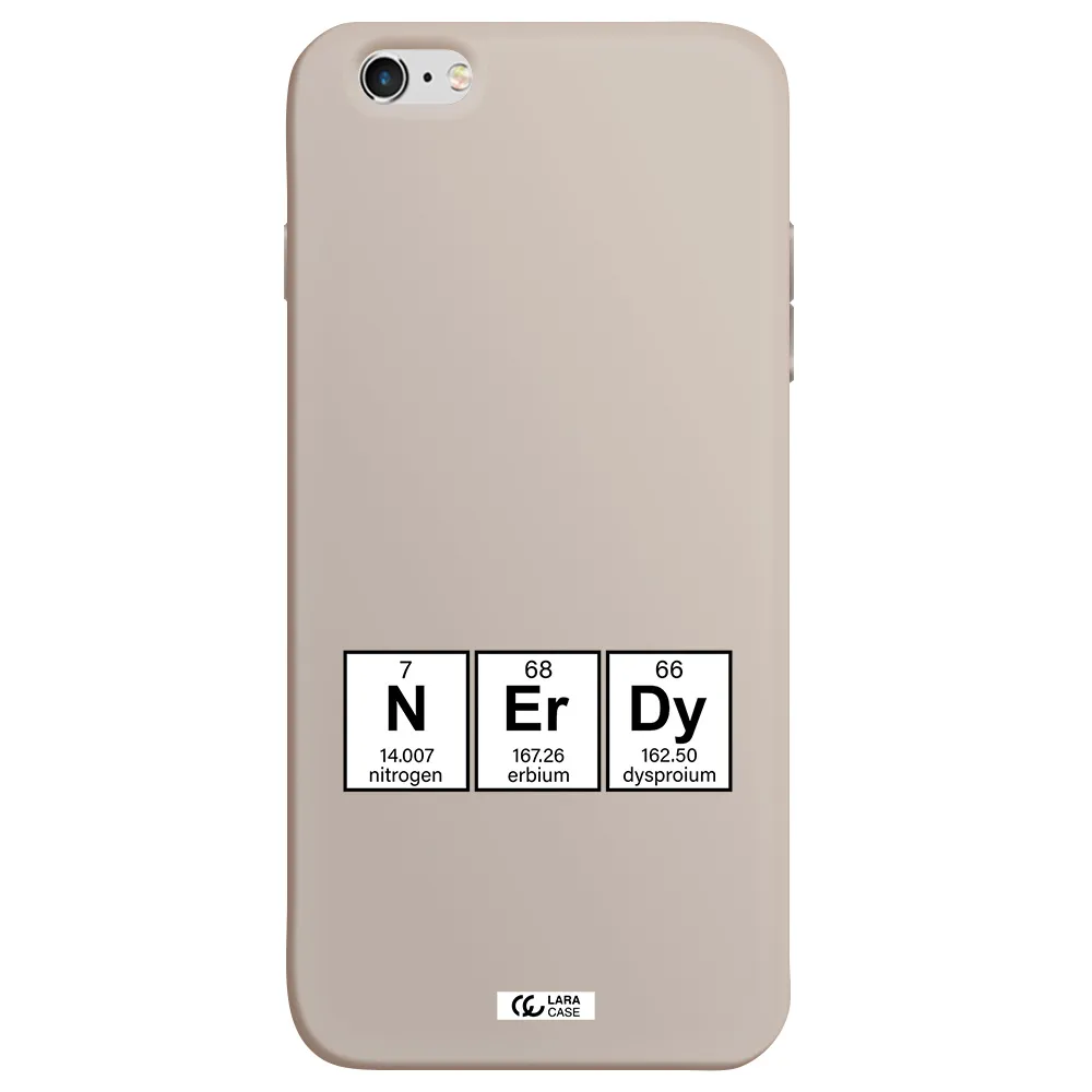 a group of periodic table symbols Apple iPhone 6 plus Silicone Stone Case