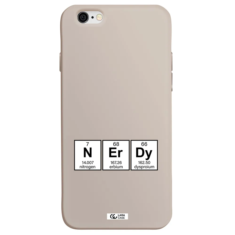 a group of periodic table symbols Apple iPhone 6 Silicone Stone Case
