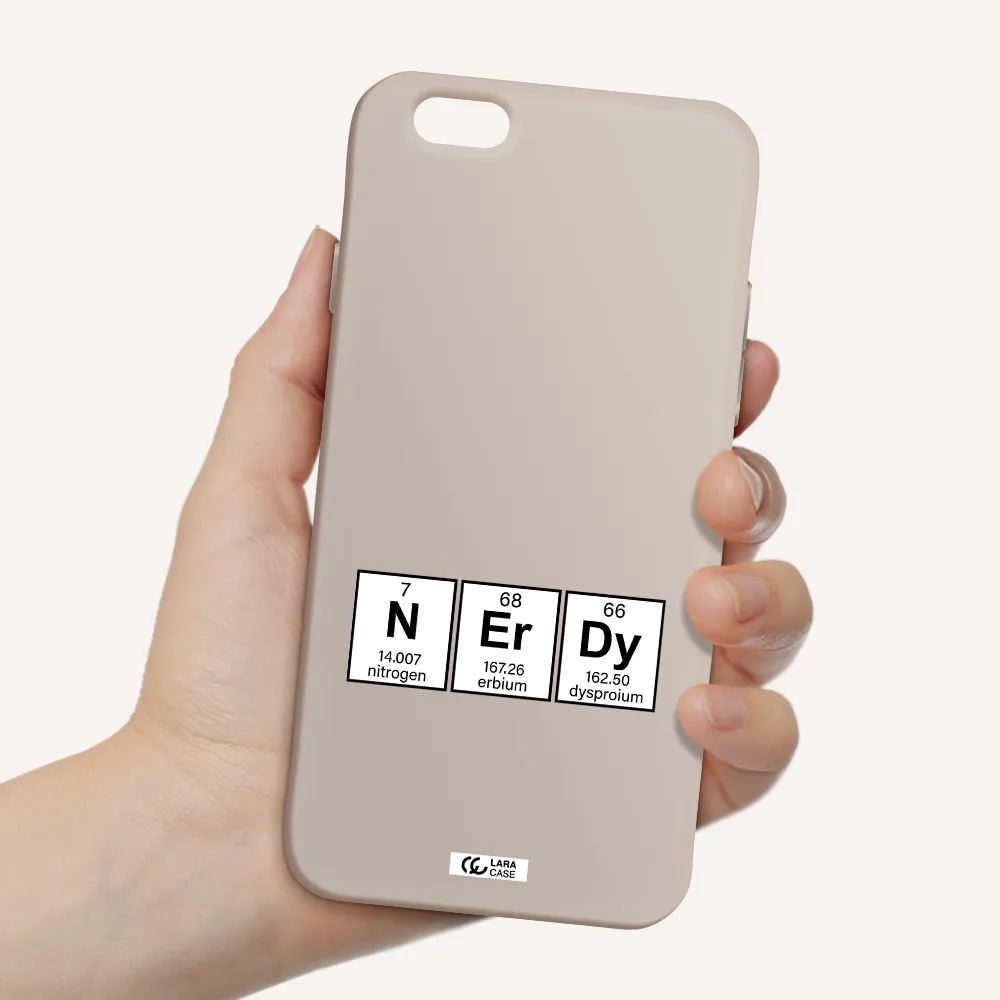 a group of periodic table symbols Apple iPhone 6 Silicone Stone Case