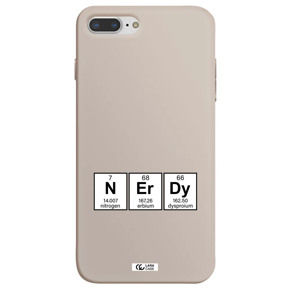 a group of periodic table symbols Apple iPhone 7 plus Silicone Stone Case