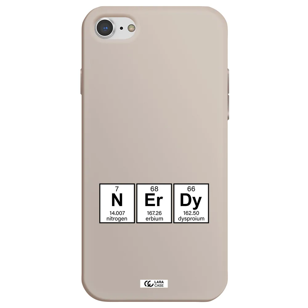 a group of periodic table symbols Apple iPhone 7 Silicone Stone Case
