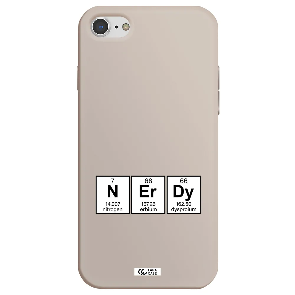 a group of periodic table symbols Apple iPhone 8 Silicone Stone Case