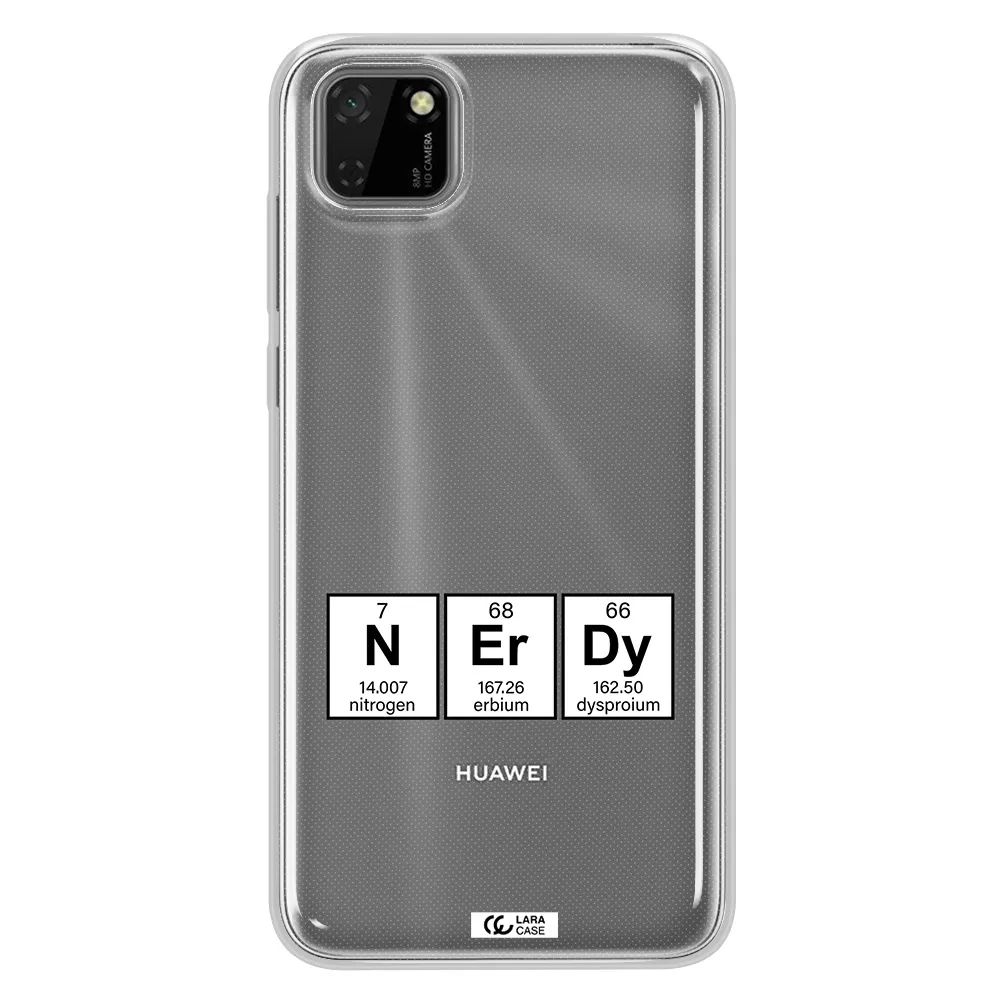 a group of periodic table symbols Huawei Honor 9S Clear TPU Case