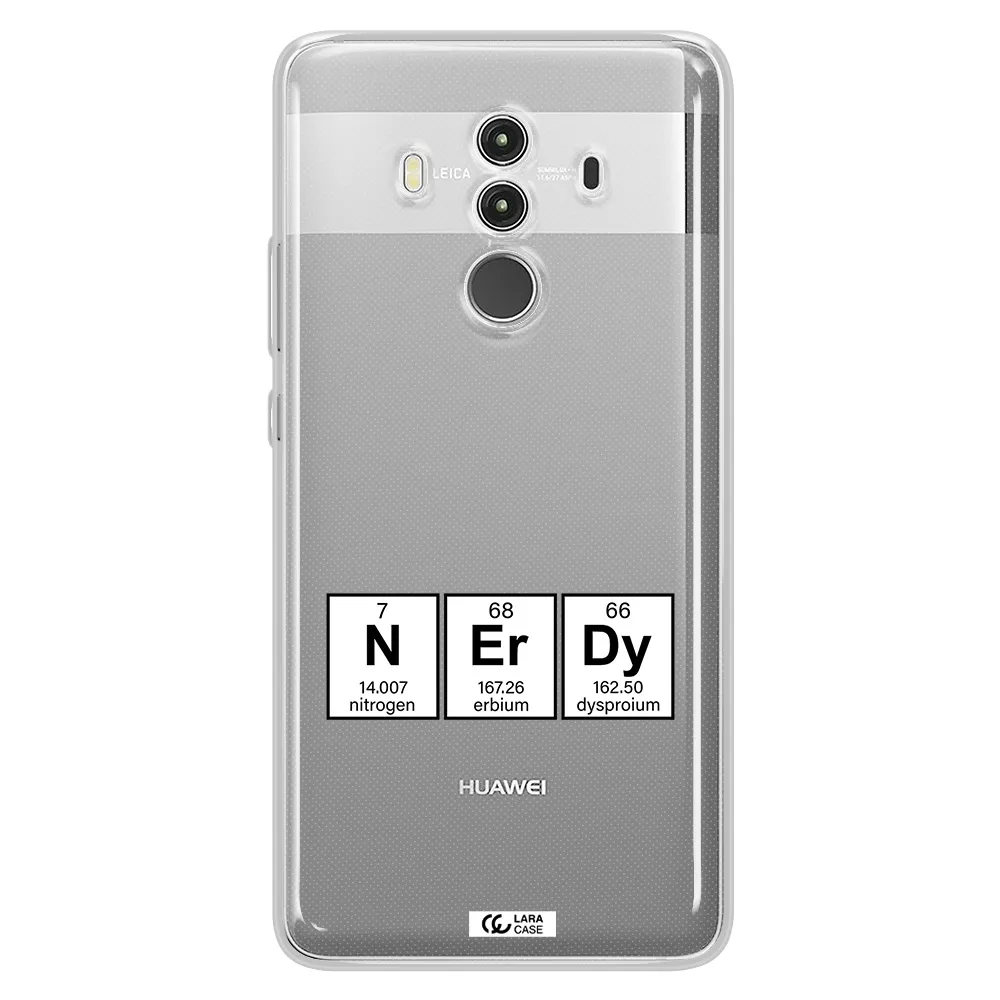 a group of periodic table symbols Huawei Mate 10 Clear TPU Case