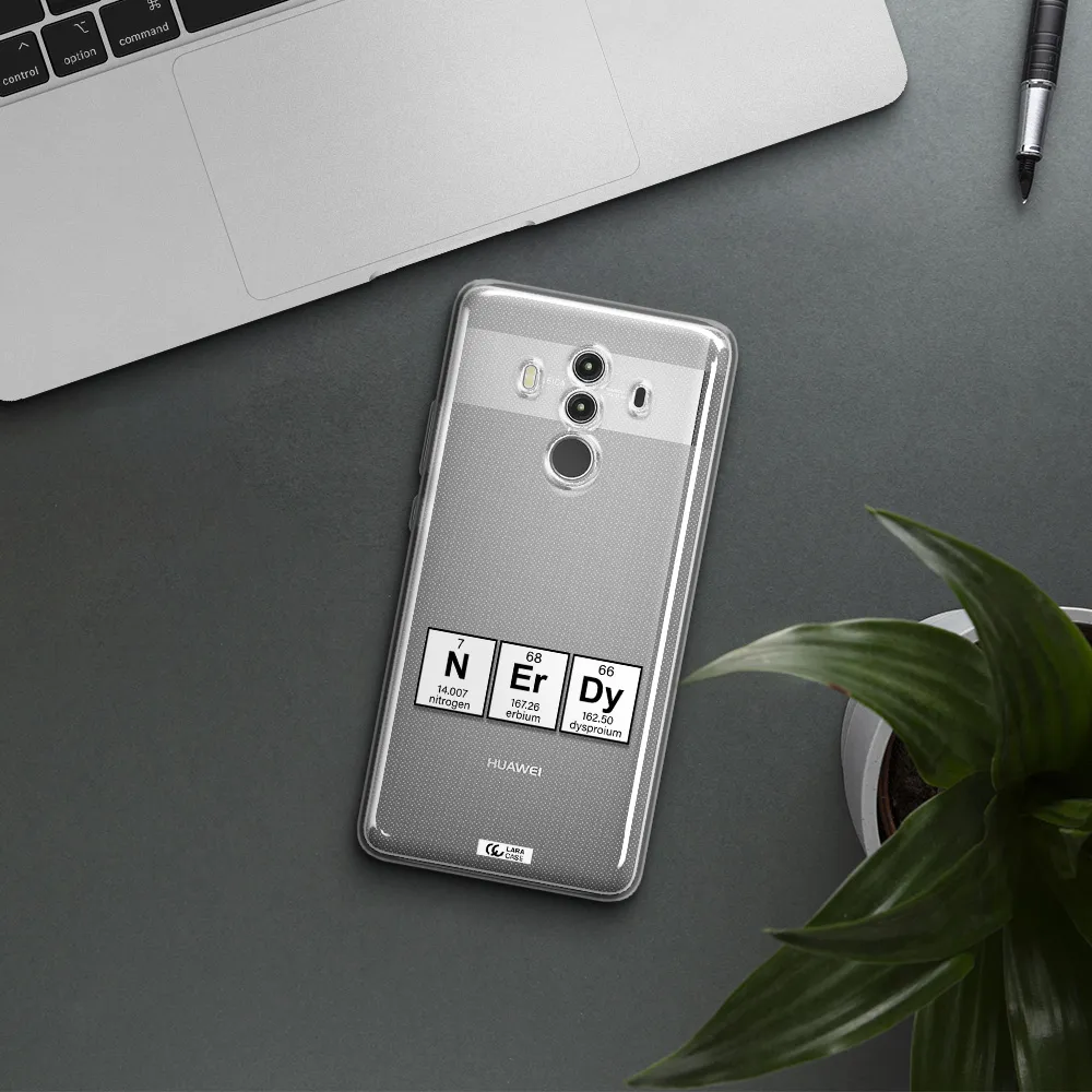 a group of periodic table symbols Huawei Mate 10 Clear TPU Case