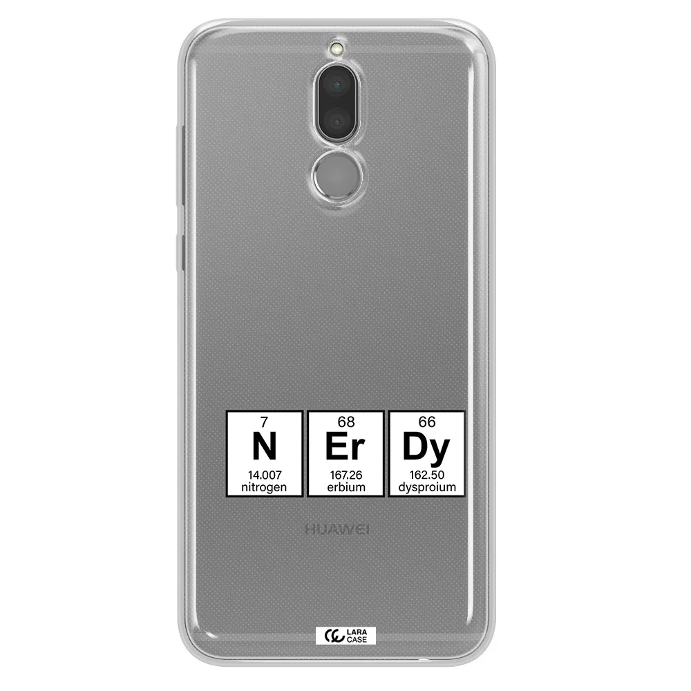 a group of periodic table symbols Huawei Mate 10 Lite Clear TPU Case