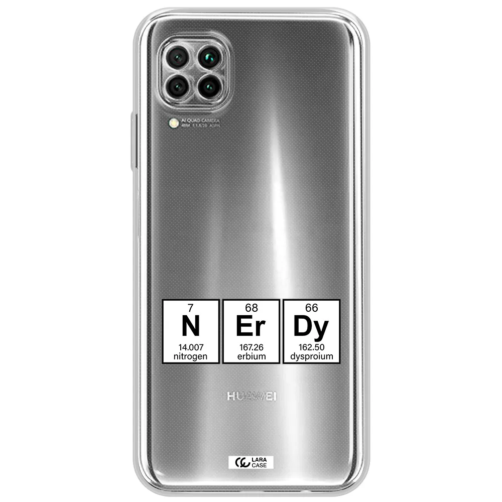 A Group Of Periodic Table Symbols Huawei Nova 7I Clear Tpu Case