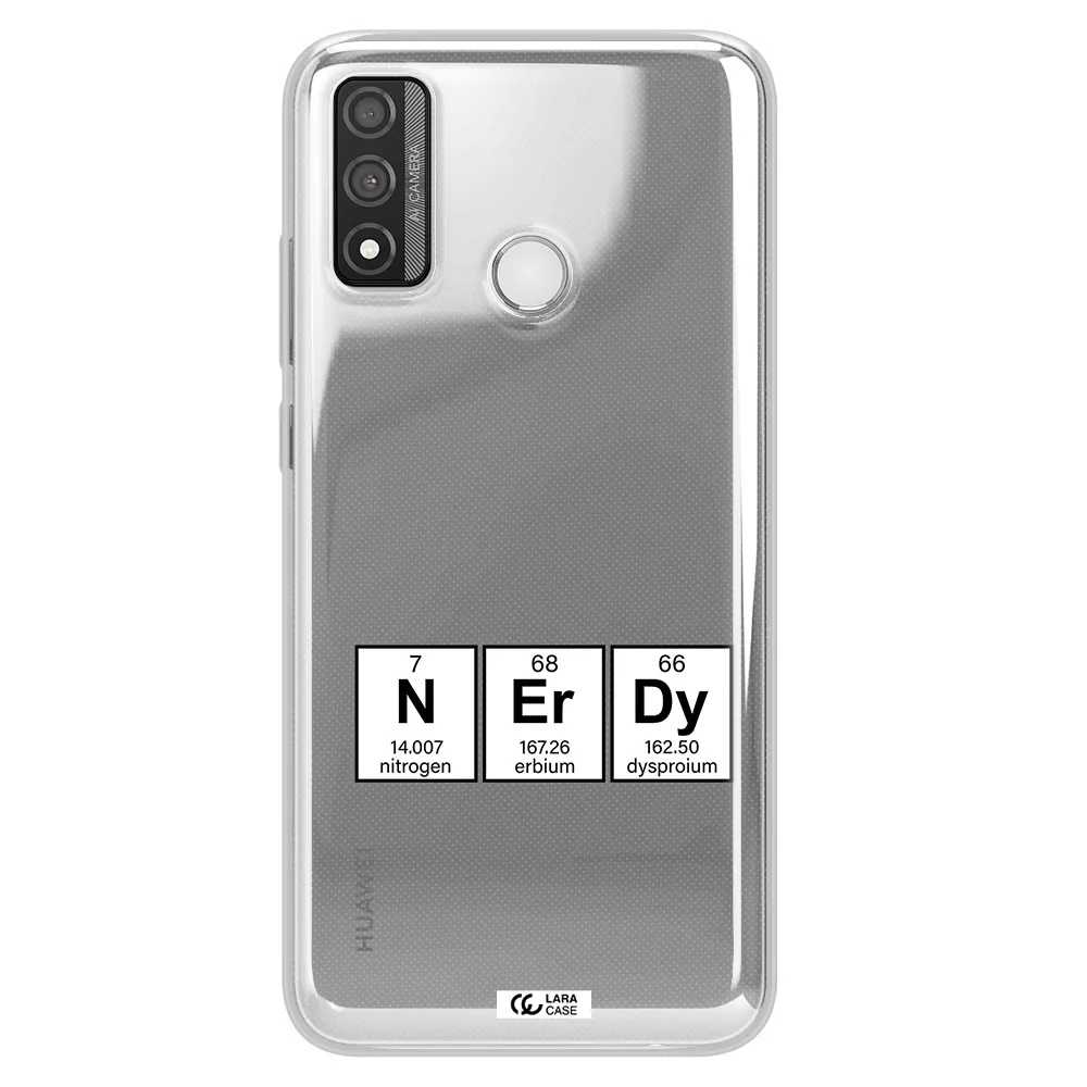 a group of periodic table symbols Huawei P Smart 2020 Clear TPU Case