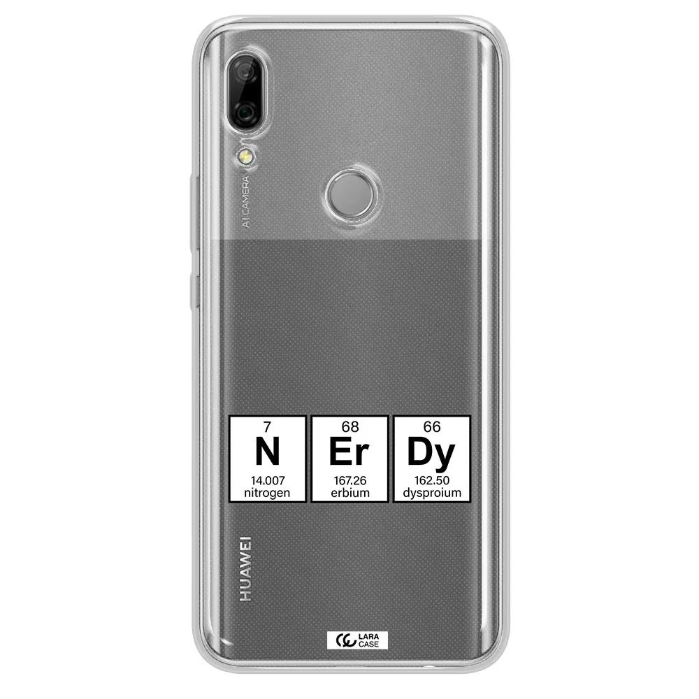 a group of periodic table symbols Huawei P Smart Z Clear TPU Case