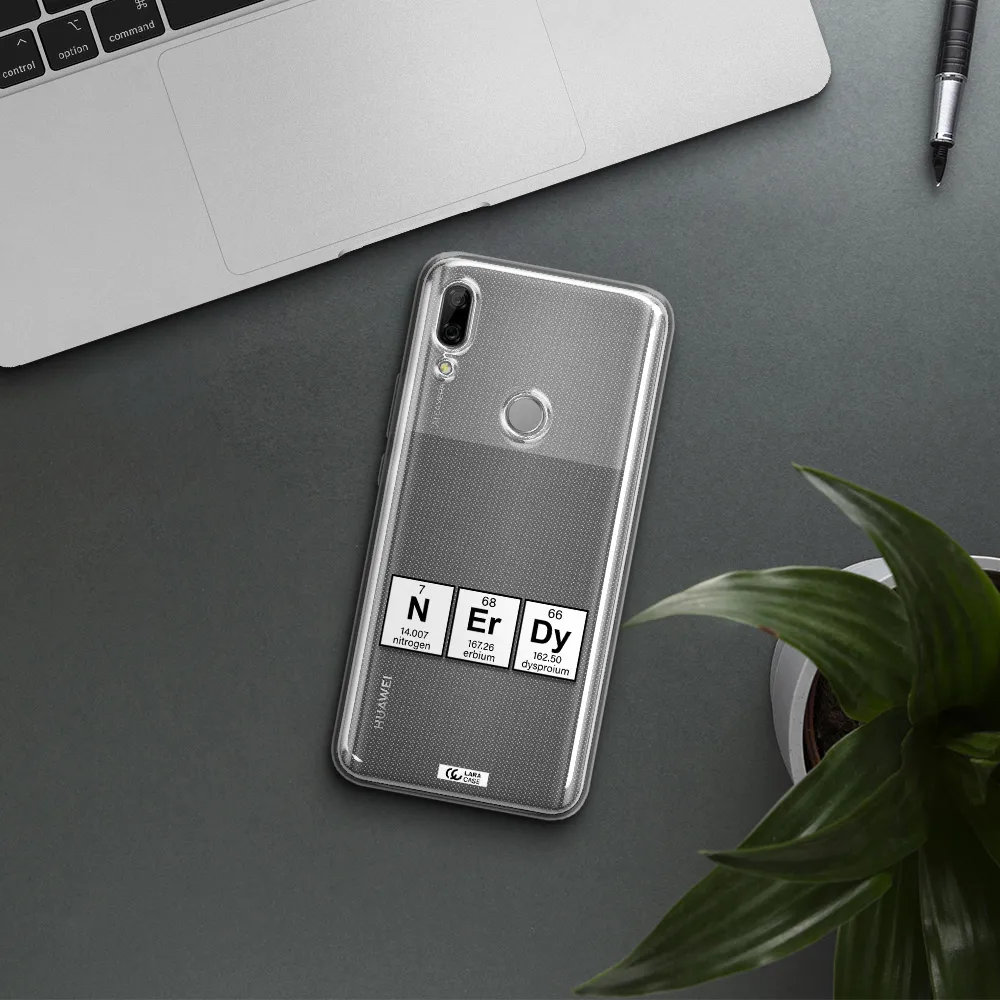 a group of periodic table symbols Huawei P Smart Z Clear TPU Case