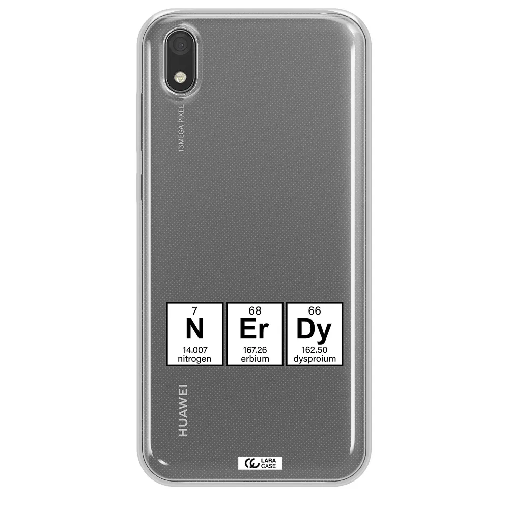 a group of periodic table symbols Huawei Y5 2019 Clear TPU Case