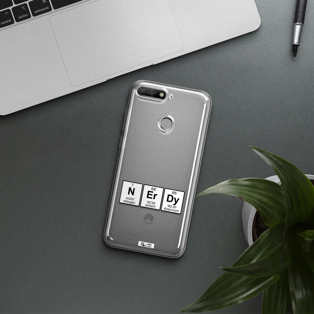 a group of periodic table symbols Huawei Y6 Prime 2018 Clear TPU Case