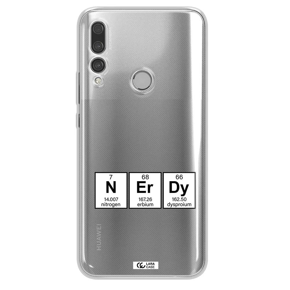 a group of periodic table symbols Huawei Y9 Prime 2019 Clear TPU Case