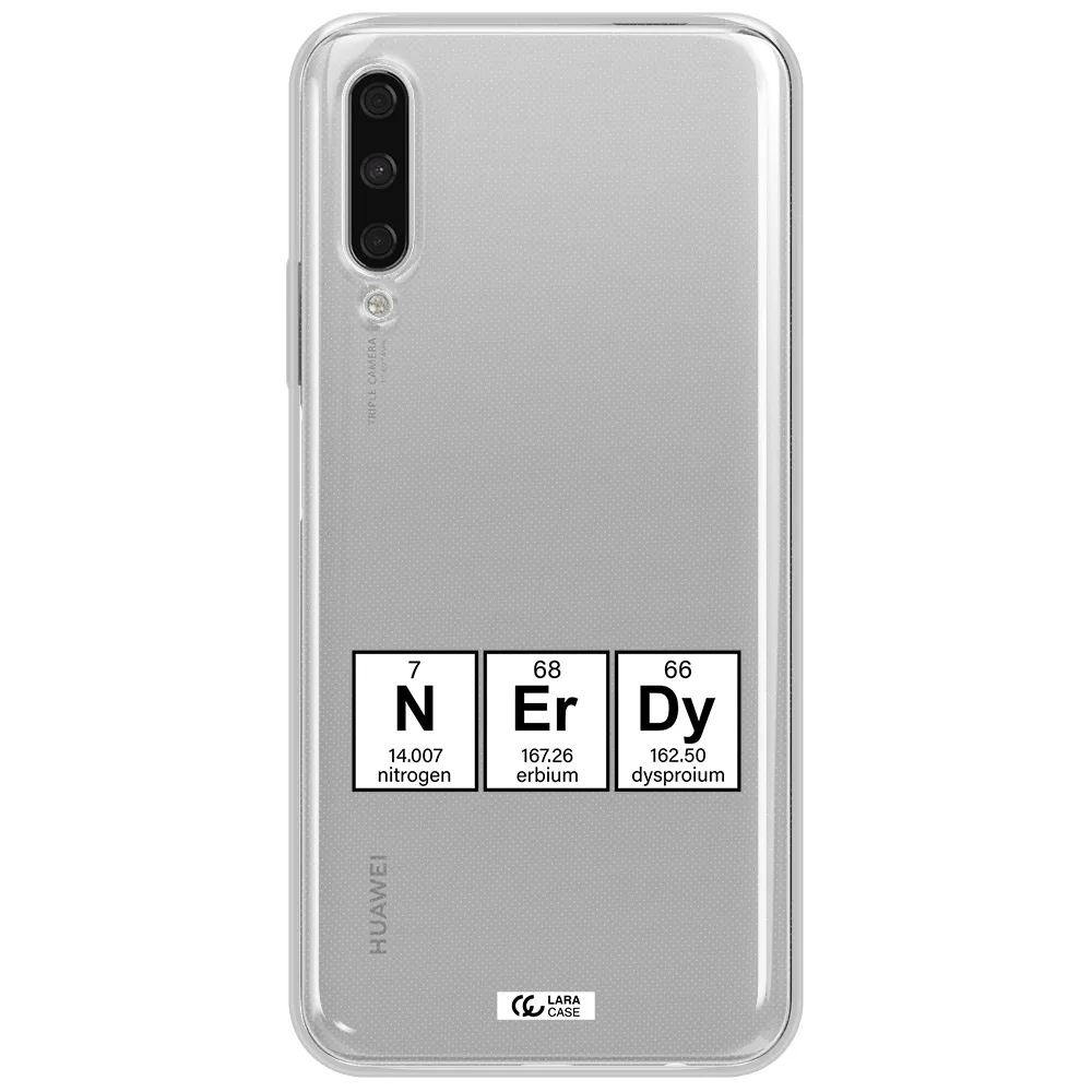 A Group Of Periodic Table Symbols Huawei Y9S Clear Tpu Case