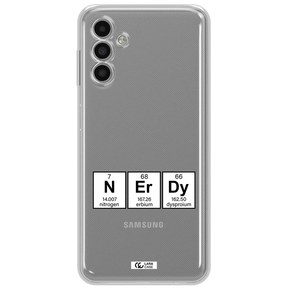 A Group Of Periodic Table Symbols Samsung A13 5G Clear Tpu Case