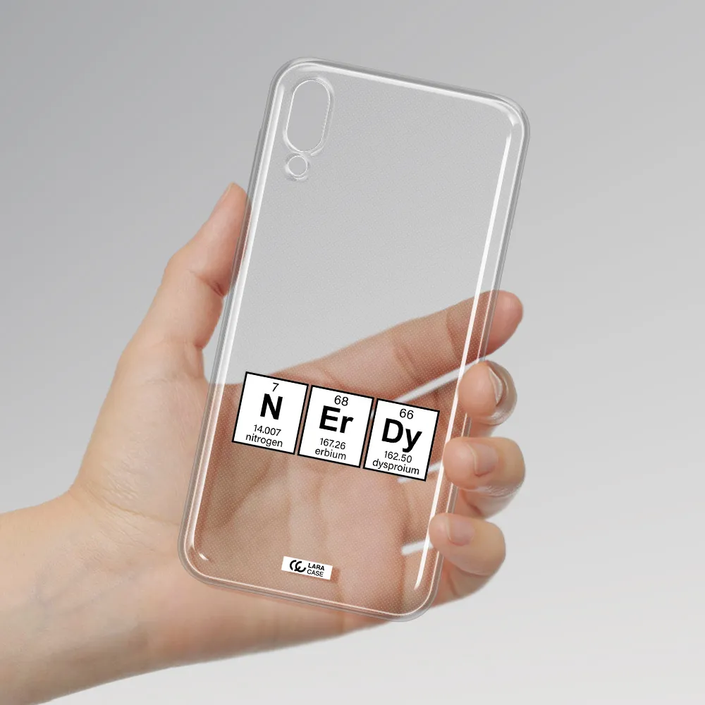 a group of periodic table symbols Samsung M10 Clear TPU Case