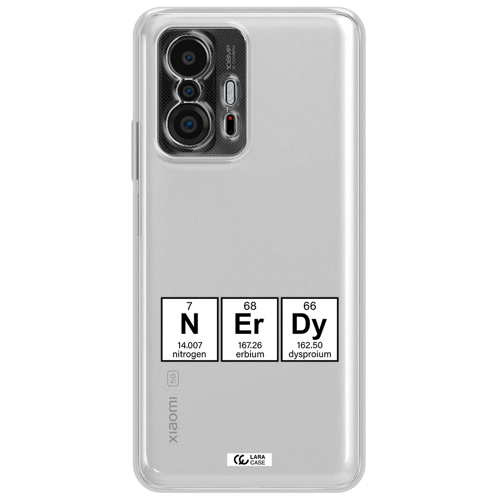 A Group Of Periodic Table Symbols Xiaomi 11T Clear Tpu Case