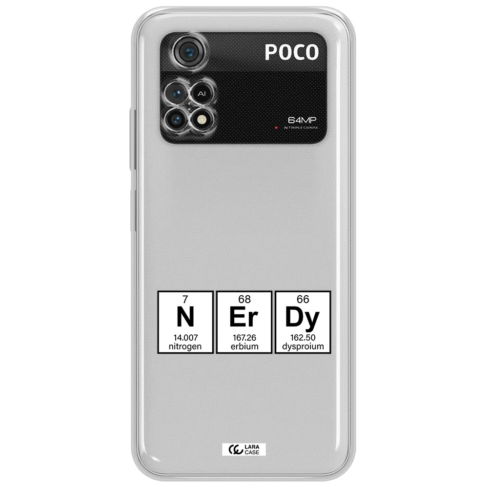 A Group Of Periodic Table Symbols Xiaomi Poco M4 Pro 4G Clear Tpu Case