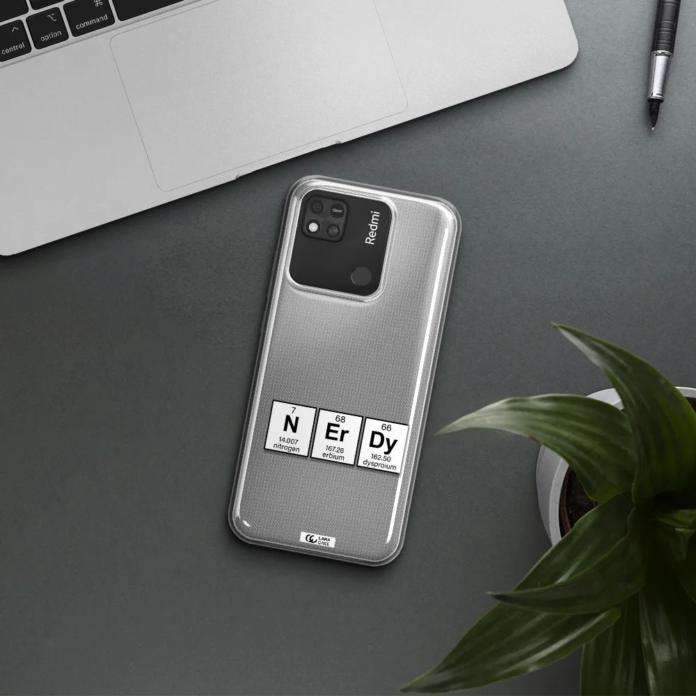 a group of periodic table symbols Xiaomi Redmi 10A Clear TPU Case