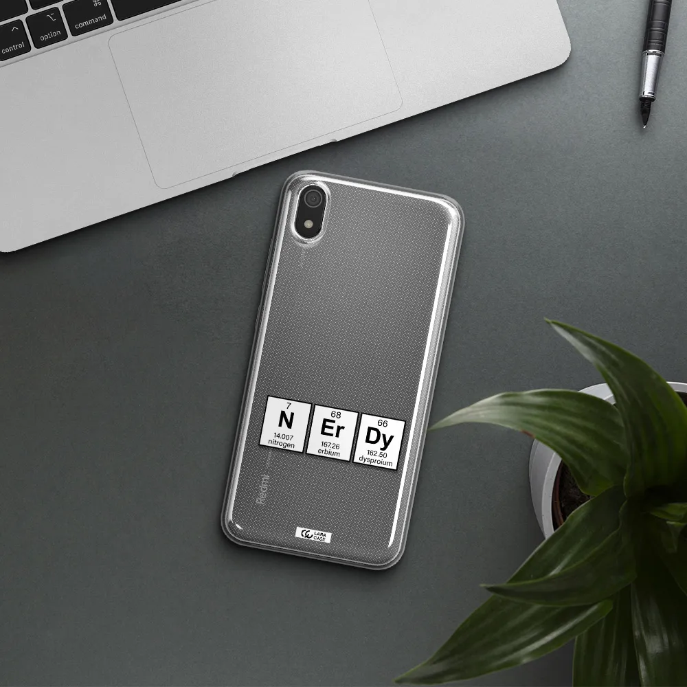 a group of periodic table symbols Xiaomi Redmi 7A Clear TPU Case