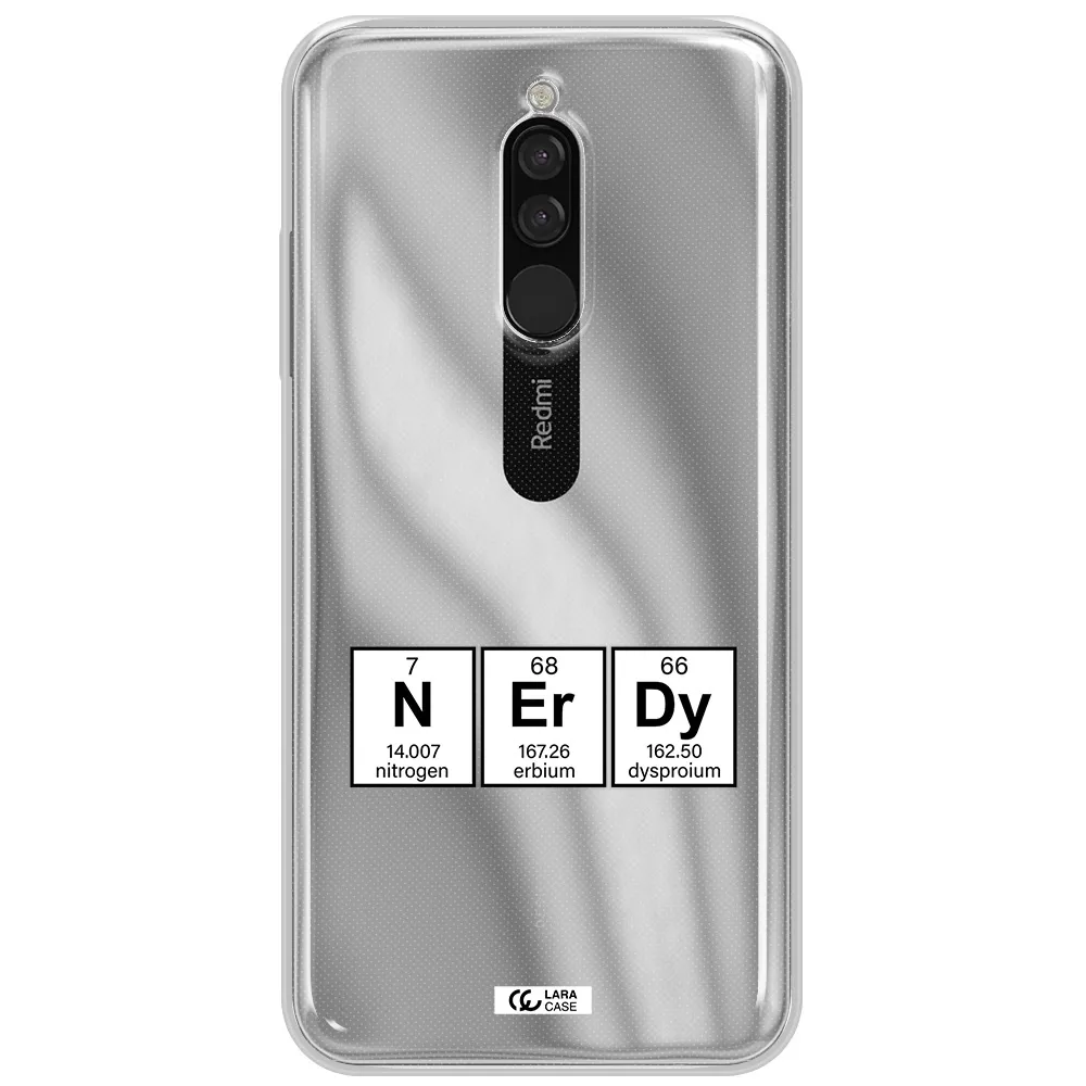 A Group Of Periodic Table Symbols Xiaomi Redmi 8 Clear Tpu Case