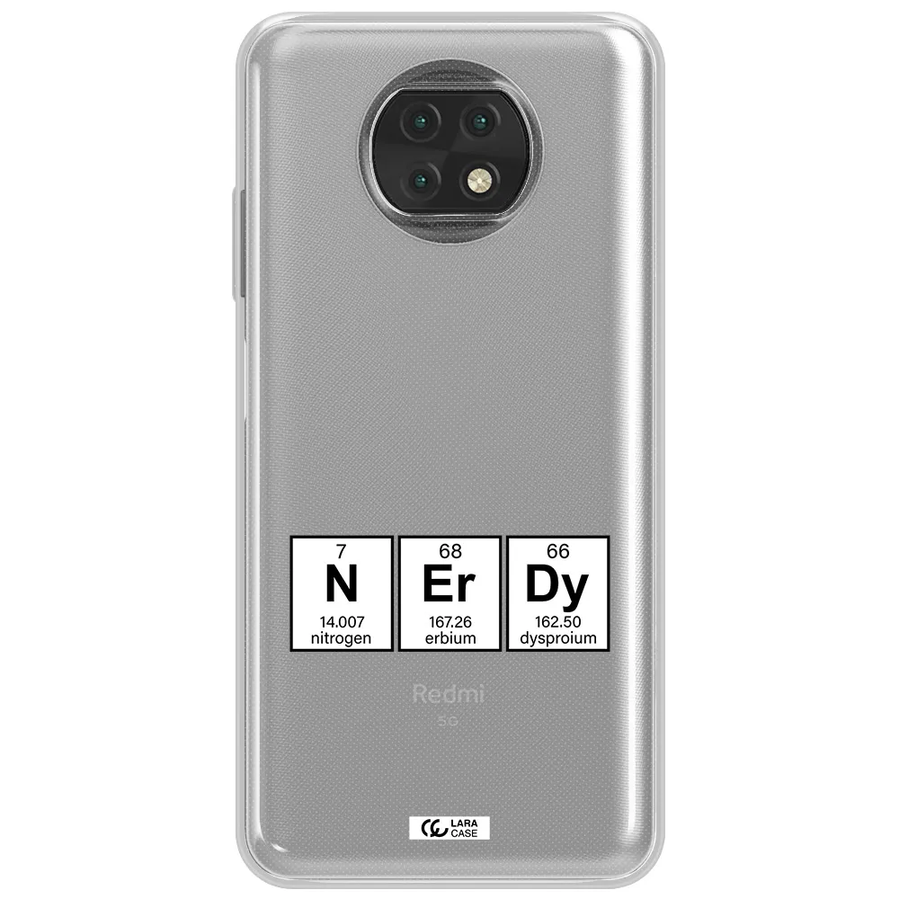 A Group Of Periodic Table Symbols Xiaomi Redmi Note 9T Clear Tpu Case